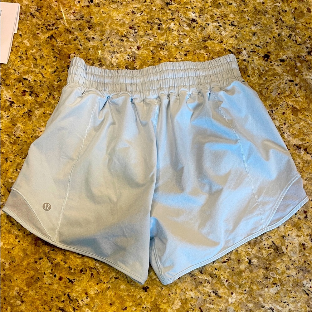 lululemon athletica Women's Sky Blue Athletic Shorts